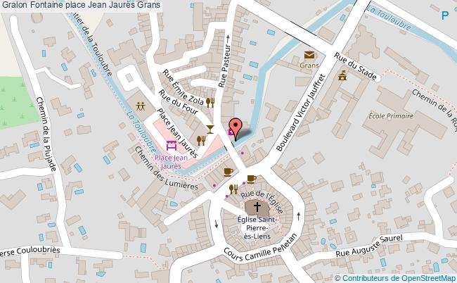 Fontaine Place Jean Jaurès  Grans