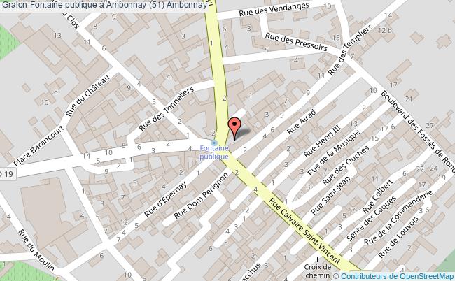 Fontaine Publique à Ambonnay (51) 