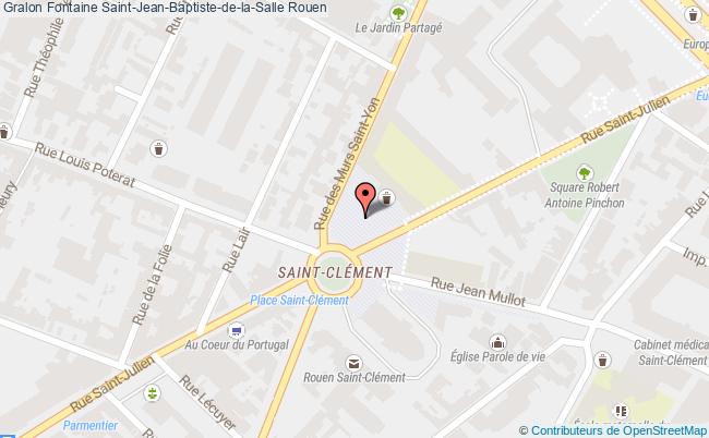 Fontaine Saint-jean-baptiste-de-la-salle  Rouen