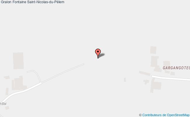 Fontaine  Saint-nicolas-du-pélem