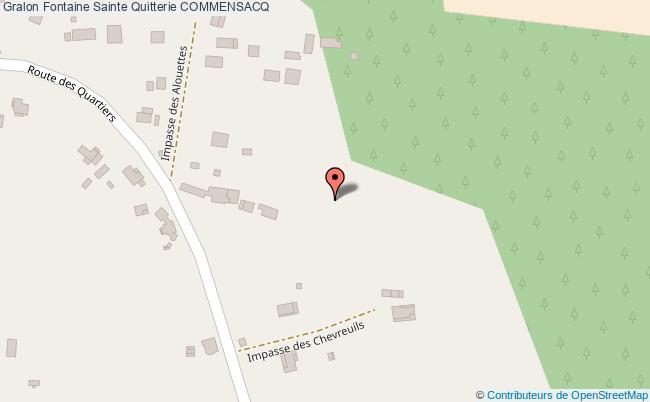 Fontaine Sainte Quitterie  Commensacq