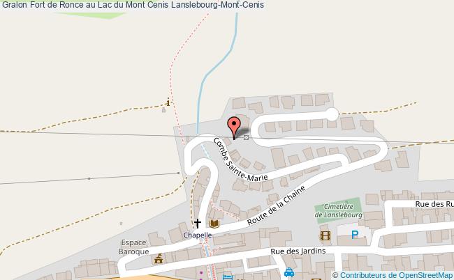 Fort De Ronce Au Lac Du Mont Cenis  Lanslebourg-mont-cenis