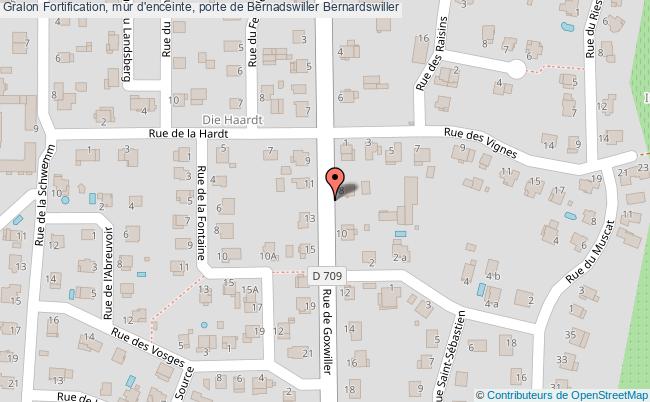Fortification, Mur D'enceinte, Porte De Bernadswiller  Bernardswiller