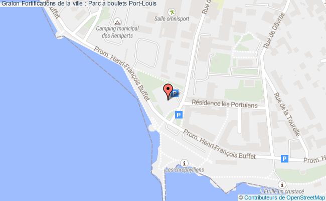 Fortifications De La Ville : Parc à Boulets  Port-louis