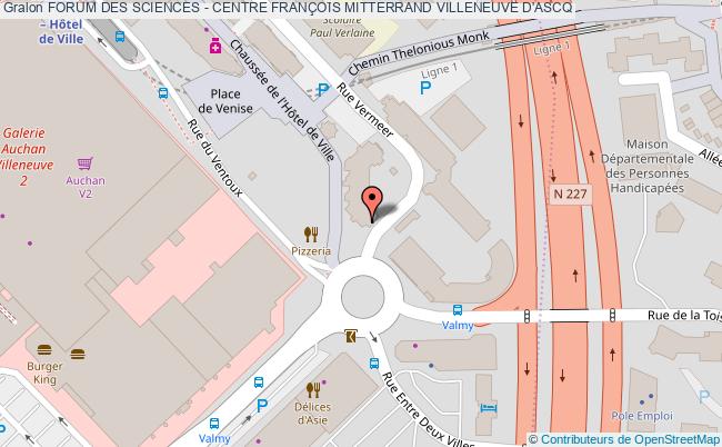 Forum Des Sciences - Centre FranÇois Mitterrand  Villeneuve-d'ascq