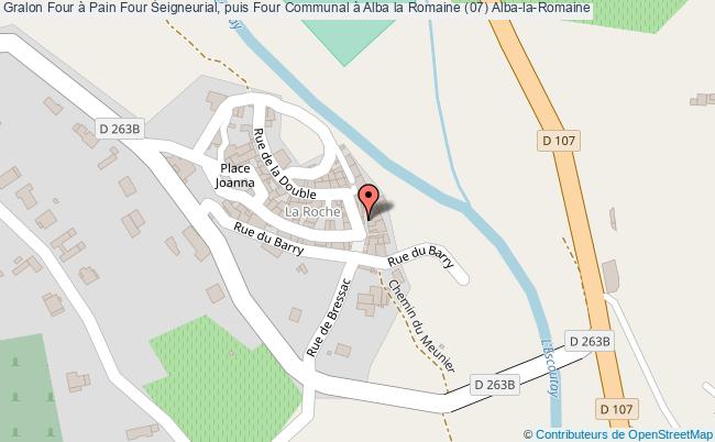 Four à Pain Four Seigneurial, Puis Four Communal à Alba La Romaine (07)  Alba-la-romaine