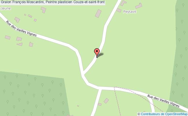 François Moscardini, Peintre Plasticien  Couze-et-saint-front