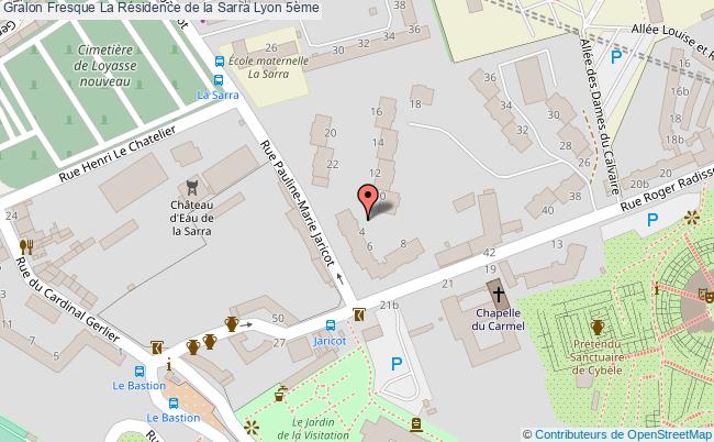 Fresque La Résidence De La Sarra  Lyon