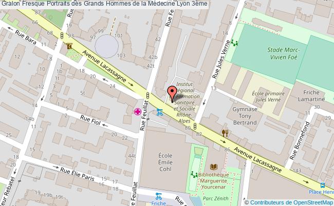 Fresque Portraits Des Grands Hommes De La Médecine  Lyon