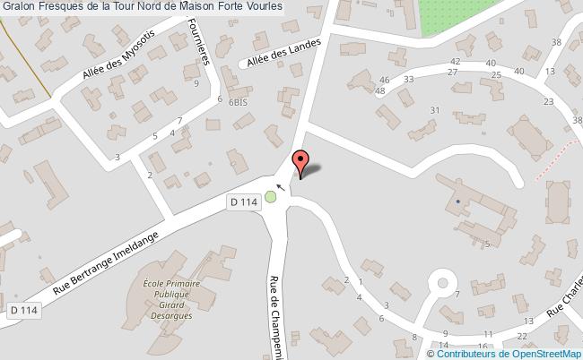 Fresques De La Tour Nord De Maison Forte  Vourles