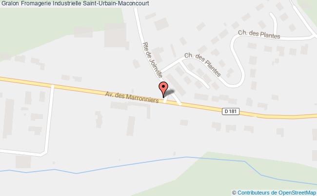 Fromagerie Industrielle  Saint-urbain-maconcourt