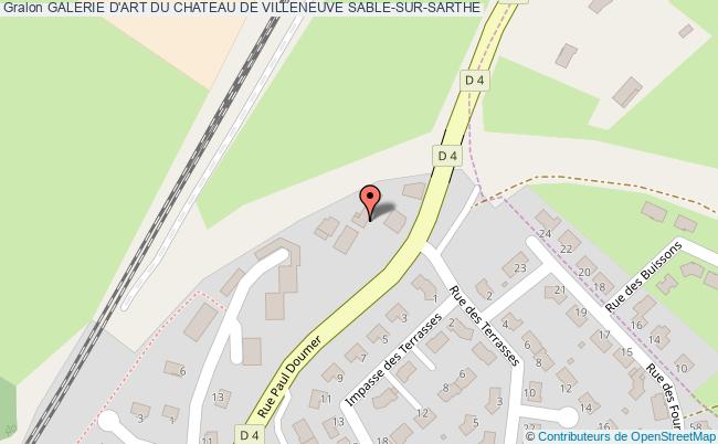 Galerie D'art Du Chateau De Villeneuve  Sablé-sur-sarthe