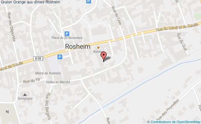 Grange Aux Dîmes  Rosheim