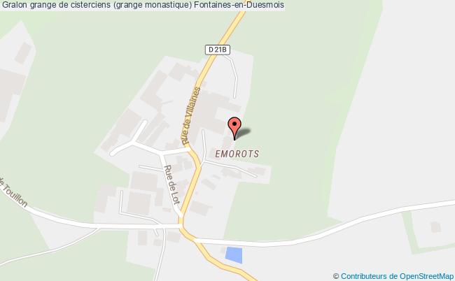 Grange De Cisterciens (grange Monastique)  Fontaines-en-duesmois