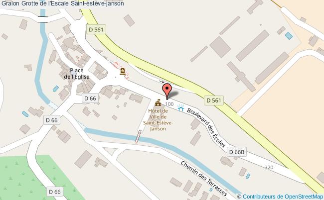 Grotte De L'escale  Saint-estève-janson