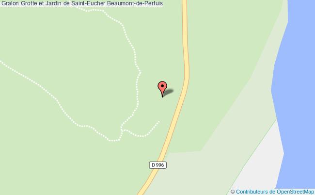 Grotte Et Jardin De Saint-eucher  Beaumont-de-pertuis