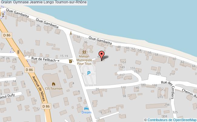 Gymnase Jeannie Longo  Tournon-sur-rhône