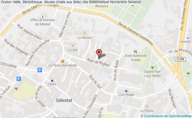 Halle, Bibliothèque, Musée (halle Aux Blés) Dite Bibliothèque Humaniste  Sélestat