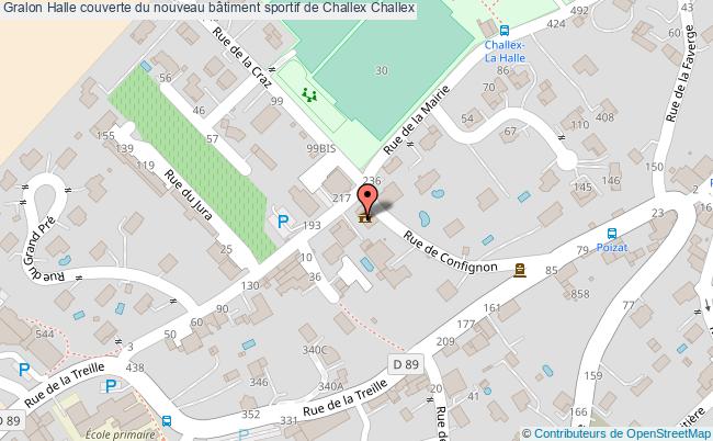 Halle Couverte Du Nouveau Bâtiment Sportif De Challex 