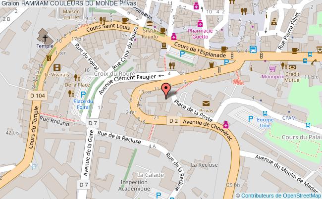 Hammam Couleurs Du Monde  Privas