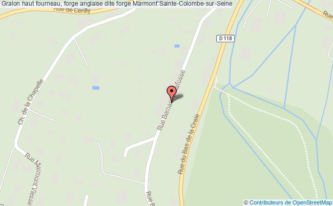 Haut Fourneau, Forge Anglaise Dite Forge Marmont  Sainte-colombe-sur-seine