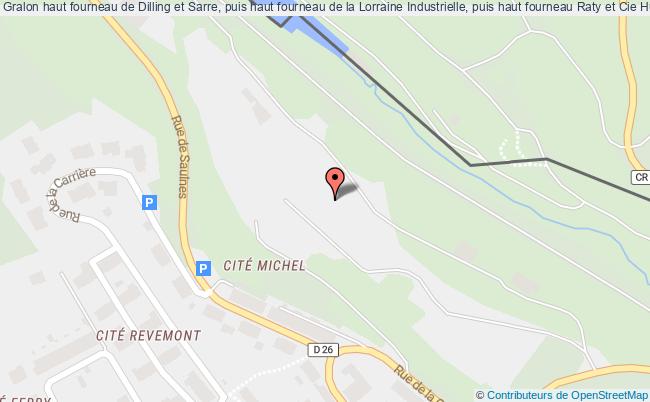 Haut Fourneau De Dilling Et Sarre, Puis Haut Fourneau De La Lorraine Industrielle, Puis Haut Fourneau Raty Et Cie  Hussigny-godbrange
