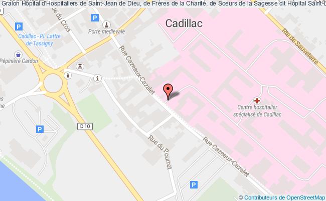Hôpital D'hospitaliers De Saint-jean De Dieu, De Frères De La Charité, De Soeurs De La Sagesse Dit Hôpital Saint-léonard, Dit Hôpital Sainte-marguerite, Dit L' Hospice  Cadillac