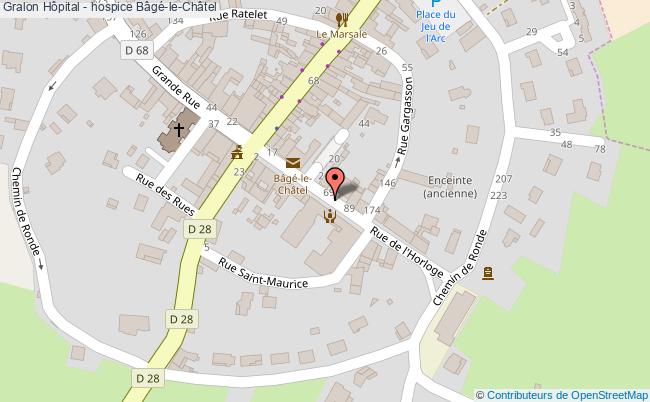 Hôpital - Hospice  Bâgé-le-châtel