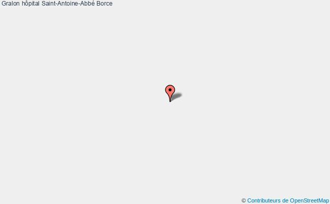 Hôpital Saint-antoine-abbé  Borce