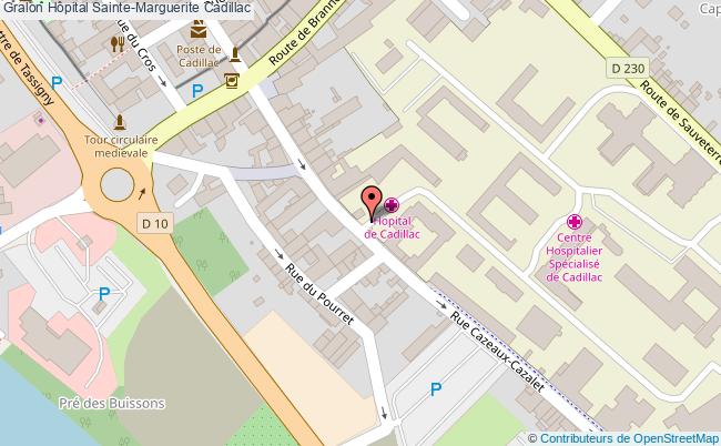 Hôpital Sainte-marguerite  Cadillac