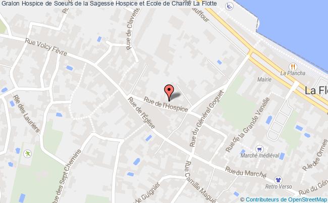 Hospice De Soeurs De La Sagesse Hospice Et Ecole De Charité  La Flotte