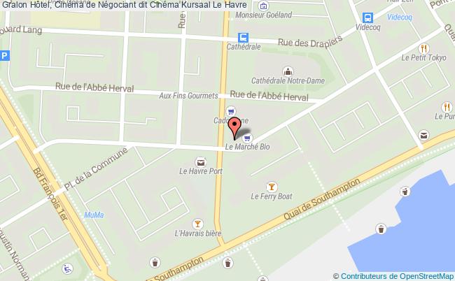 Hôtel, Cinéma De Négociant Dit Cinéma Kursaal  Le Havre