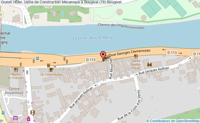 Hôtel, Usine De Construction Mécanique à Bougival (78) 