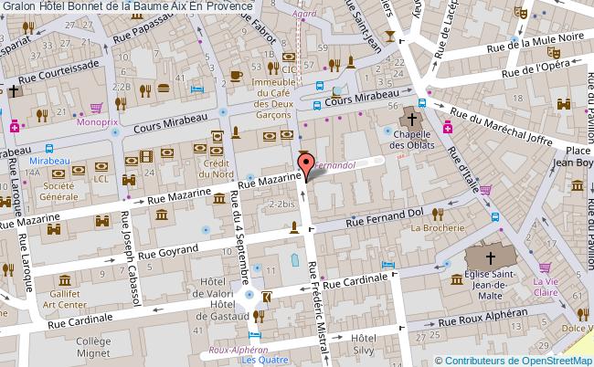 Hôtel Bonnet De La Baume  Aix En Provence