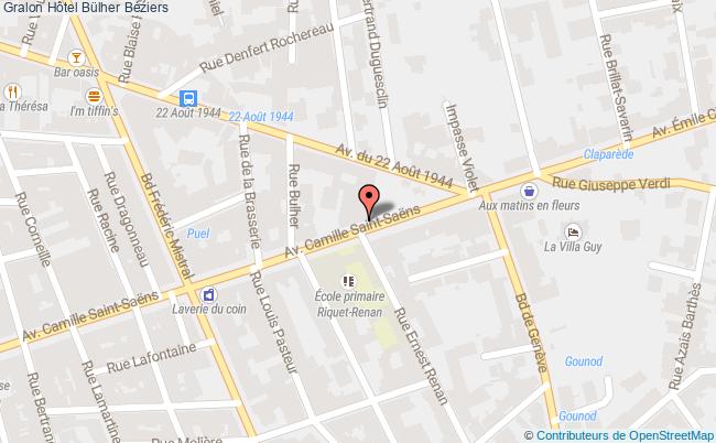 Hôtel Bülher  Béziers