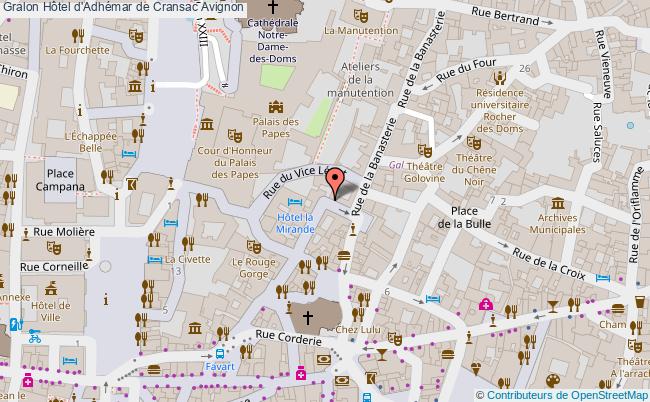 Hôtel D'adhémar De Cransac  Avignon