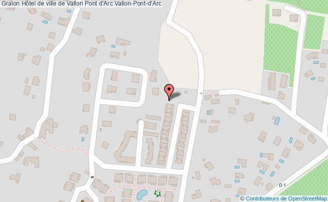 Hôtel De Ville De Vallon Pont D'arc  Vallon-pont-d'arc