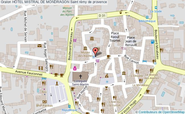 HÔtel Mistral De Mondragon  Saint-rémy-de-provence