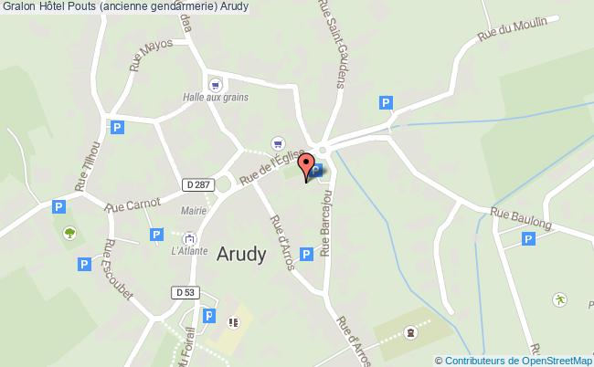 Hôtel Pouts (ancienne Gendarmerie)  Arudy