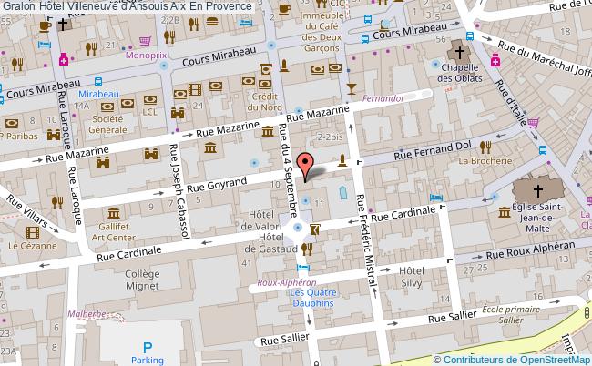 Hôtel Villeneuve D'ansouis  Aix En Provence