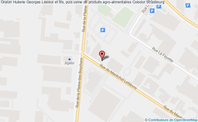 Huilerie Georges Lesieur Et Fils, Puis Usine De Produits Agro-alimentaires Colodor  Strasbourg