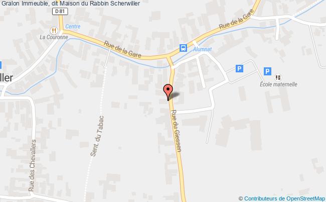 Immeuble, Dit Maison Du Rabbin  Scherwiller