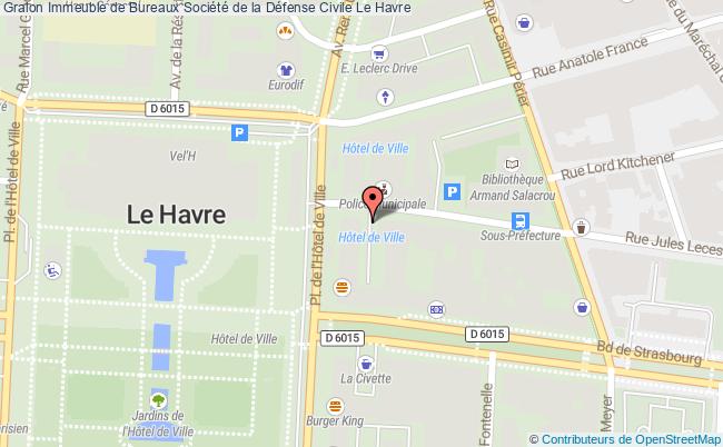 Immeuble De Bureaux Société De La Défense Civile  Le Havre