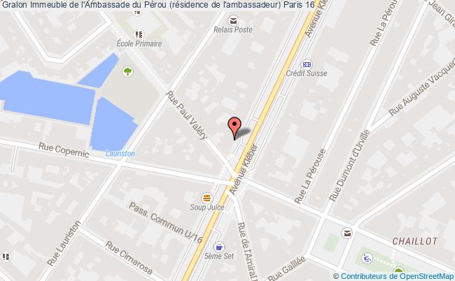 Immeuble De L'ambassade Du Pérou (résidence De L'ambassadeur)  Paris