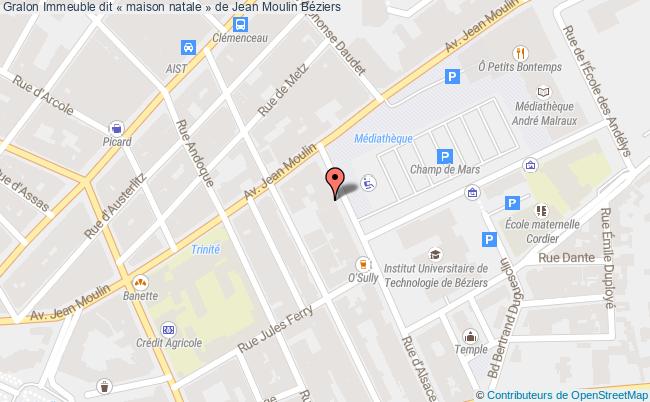 Immeuble Dit « maison Natale » De Jean Moulin  Béziers