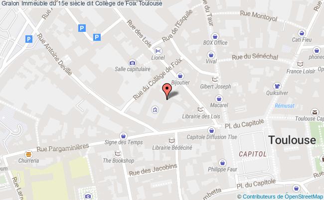 Immeuble Du 15e Siècle Dit Collège De Foix  Toulouse