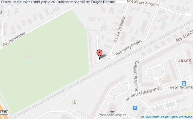 Immeuble Faisant Partie Du Quartier Moderne De Frugès  Pessac