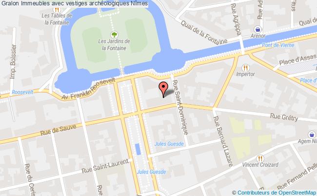 Immeubles Avec Vestiges Archéologiques  Nîmes