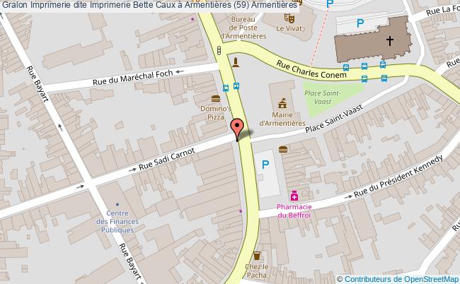 Imprimerie Dite Imprimerie Bette Caux à Armentières (59) 