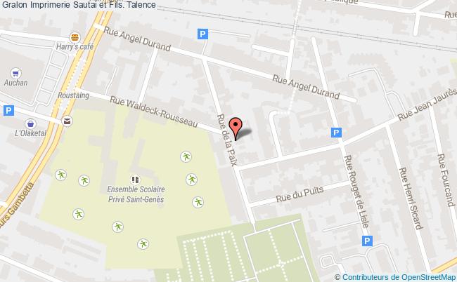 Imprimerie Sautai Et Fils.  Talence